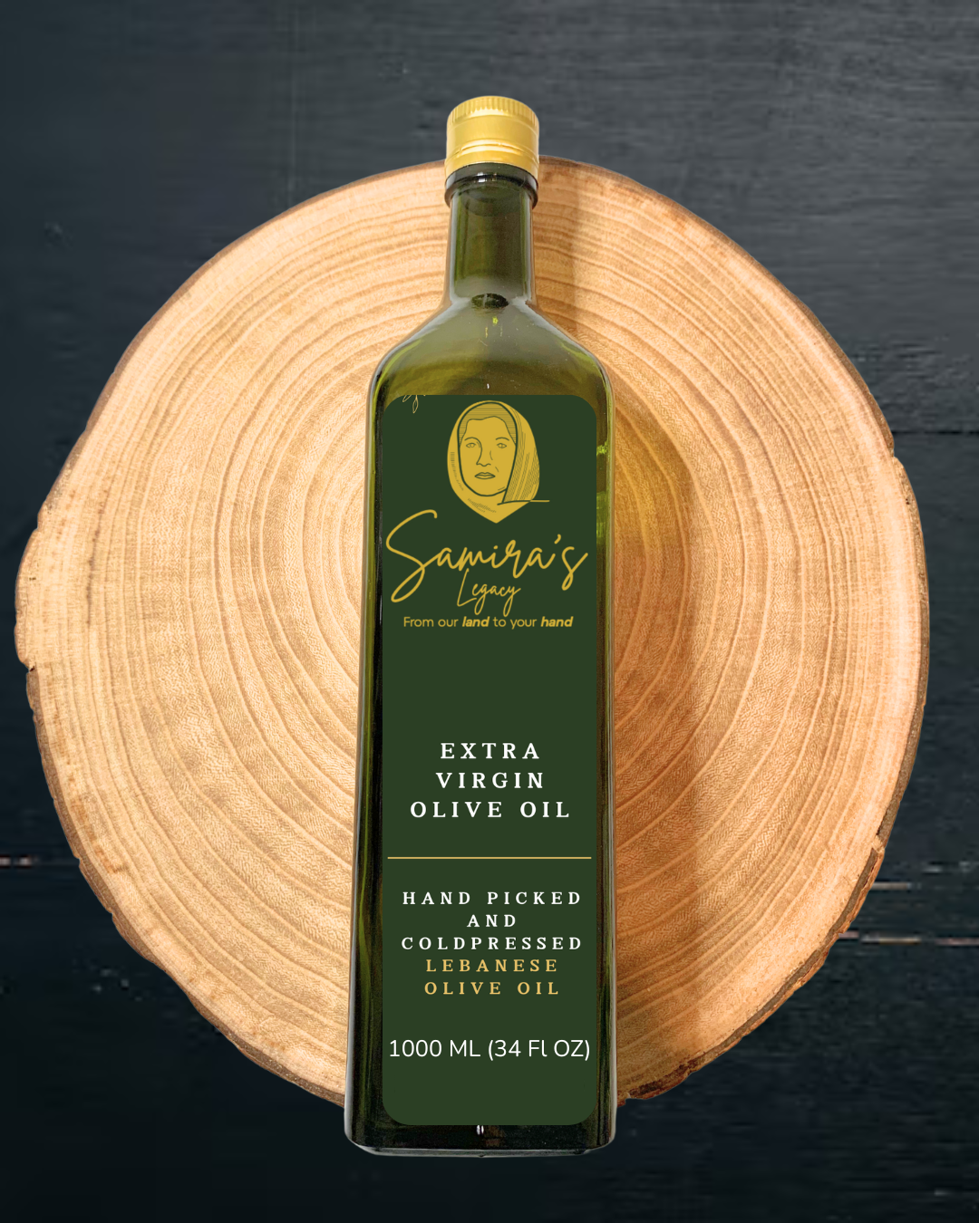 34 oz (1000 ml) Extra Virgin olive Oil